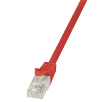 Kabel LOGILINK CP2094U LOGILINK Patchcord CAT 6 U/UTP EconLine 10m czerwony