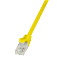 Kabel LOGILINK CP2027U LOGILINK Patchcord CAT 6 U/UTP EconLine 0,5m żółty