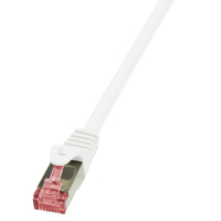 Patchcord LOGILINK CQ2141S Cat.6 S/FTP PIMF PrimeLine 50m, biały