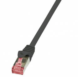 Kabel LOGILINK CQ2023S LOGILINK Patchcord Cat.6 S/FTP PIMF PrimeLine 0,5m, czarny