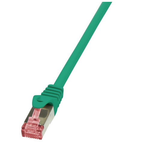 LOGILINK CQ2025S LOGILINK Patchcord Cat.6 S/FTP PIMF PrimeLine 0,5m, zielony