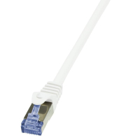 Patchcord LOGILINK CQ3051S Cat.6A 10G S/FTP PIMF PrimeLine 2m biały