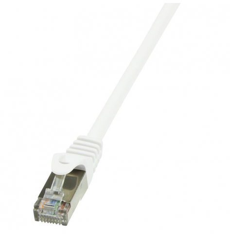 LOGILINK CP2021S LOGILINK Patchcord CAT 6 F/UTP EconLine 0,5m biały