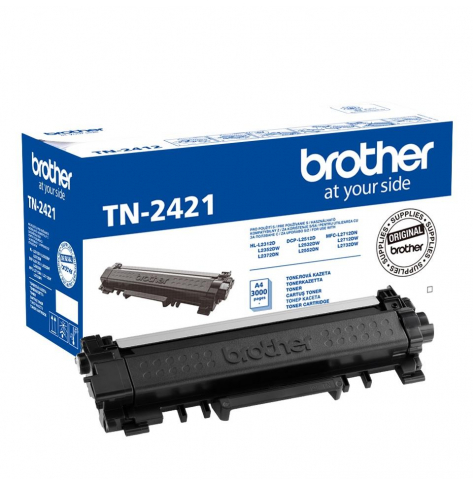 Toner Brother TN2421 czarny 3000 str DCP-L2512D / DCP-L2532DW / MFC-L2752DW