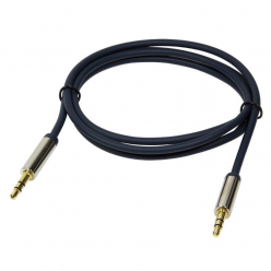 LOGILINK CA10050 LOGILINK - Kabel audio 3,5 m/m 0,5m niebieski