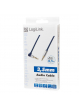 LOGILINK CA11050 LOGILINK - Kabel audio 3,5 m/m 90  0,5m niebieski