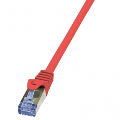 Kabel LOGILINK CQ3044S LOGILINK Patchcord Cat.6A 10G S/FTP PIMF PrimeLine 1,5m czerwony