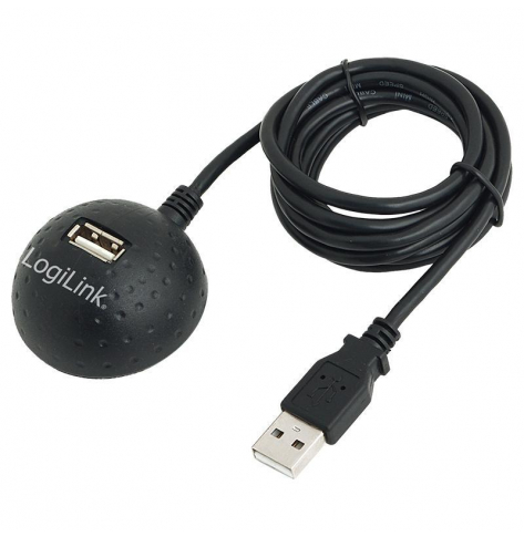 LOGILINK CU0013B LOGILINK - Kabel przedłużacz USB 2.0 ze stacją dokującą