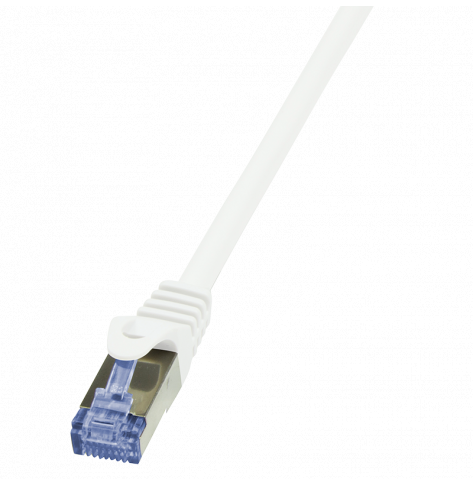 LOGILINK CQ3041S LOGILINK Patchcord Cat.6A 10G S/FTP PIMF PrimeLine 1,5m biały