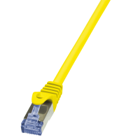 Patchcord LOGILINK CQ3017S Cat.6A 10G S/FTP PIMF PrimeLine 0,52m żółty