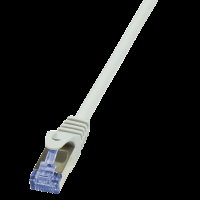 Kabel LOGILINK CQ3042S LOGILINK Patchcord Cat.6A 10G S/FTP PIMF PrimeLine 1,5m szary