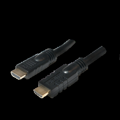 LOGILINK CHA0015 LOGILINK - Kabel Active HDMI High Speed czarny 15m