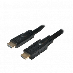 Kabel LOGILINK CHA0015 LOGILINK - Kabel Active HDMI High Speed czarny 15m