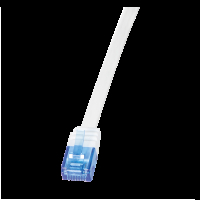 Kabel LOGILINK CF2031U LOGILINK Płaski Patch cord U/UTP kat.6, biały 1m
