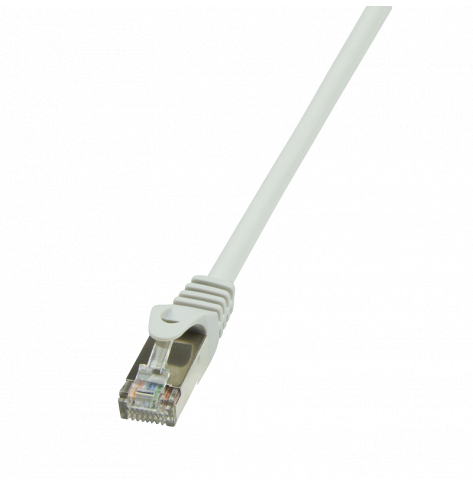 Kabel LOGILINK CP1102S LOGILINK Patchcord CAT 5e F/UTP 15m szary