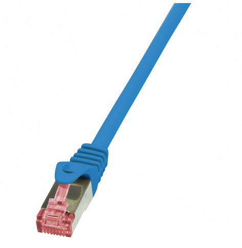 Kabel LOGILINK CQ2016S LOGILINK Patchcord Cat.6 S/FTP PIMF PrimeLine 0,25m, niebieski