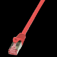 Kabel LOGILINK CQ2044S LOGILINK Patchcord Cat.6 S/FTP PIMF PrimeLine 1,5m, czerwony