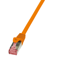 Kabel LOGILINK CQ2048S LOGILINK Patchcord Cat.6 S/FTP PIMF PrimeLine 1,5m, pomarańczowy