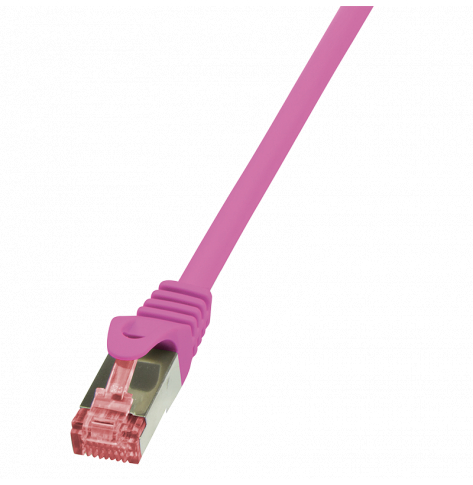 LOGILINK CQ2049S LOGILINK Patchcord Cat.6 S/FTP PIMF PrimeLine 1,5m, różowy