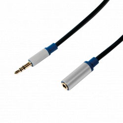 Kabel LOGILINK BASE15 LOGILINK - Przedłużacz audio Premium 3,5 mm 1,5m