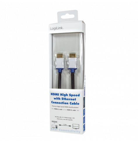 Kabel LOGILINK BHAA15 LOGILINK Kabel Premium HDMI High Speed z Ethernet 1,5m