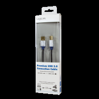 Kabel LOGILINK BUAB220 LOGILINK - Kabel Premium USB2.0 A/B 2m