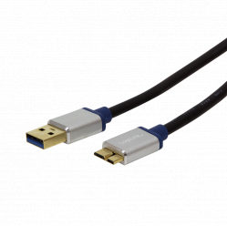 Kabel LOGILINK BUAM320 LOGILINK - Kabel Premium USB 3.0 Typ-A -> micro Typ-B 2m