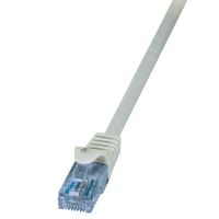 Kabel LOGILINK CP3022U LOGILINK Patch cord U/UTP;cat.6A; wtyk RJ45-cat.6; EconLine; dł.0,5m;szary