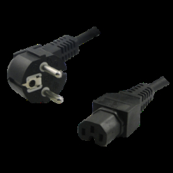 LOGILINK CP105 LOGILINK - Zewnętrzny kabel zasilający do PC dł.2m