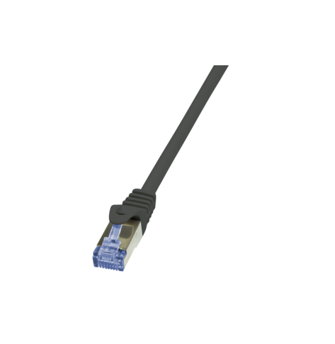 Kabel LOGILINK CQ3103S LOGILINK Patchcord Cat.6A 10G S/FTP PIMF PrimeLine 15m czarny