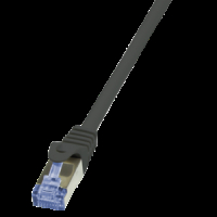 Kabel LOGILINK CQ3123S LOGILINK Patchcord Cat.6A 10G S/FTP PIMF PrimeLine 30m czarny