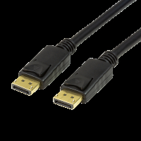 Kabel LOGILINK CV0119 - DisplayPort 8K/60Hz / 4K/120Hz M/M 1m czarny