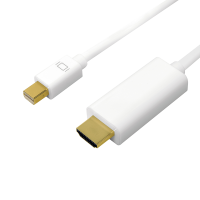 Kabel LOGILINK CV0122 - MiniDisplayPort / HDMI 4K 1m biały