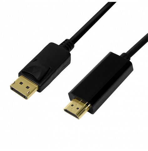 LOGILINK CV0126 LOGILINK - Kabel DisplayPort/HDMI 4K ,dł.1m