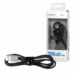 Kabel LOGILINK CU0134 LOGILINK - Kabel USB Sync & charging , USB-A do Micro USB male, 2m