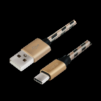 Kabel LOGILINK CU0133 LOGILINK - Kabel USB Sync & charging , USB-A do USB-C male,wbudowany rezystor,1m