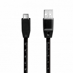 Kabel LOGILINK CU0157 LOGILINK - Kabel USB 2.0 USB-A męski na USB-C męski z metryczką, czarny 1m