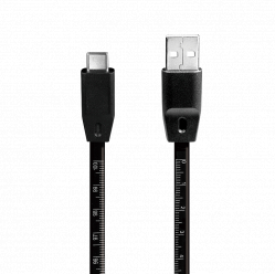 Kabel LOGILINK CU0157 LOGILINK - Kabel USB 2.0 USB-A męski na USB-C męski z metryczką, czarny 1m