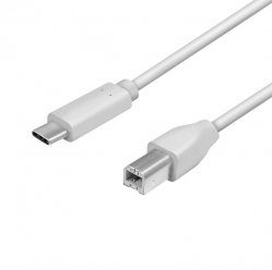 Kabel LOGILINK CU0160 LOGILINK - Kabel USB 2.0, USB-C męski do USB-B męski, 1m