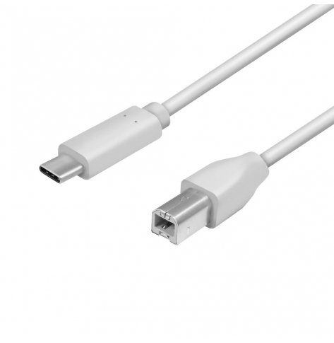 Kabel LOGILINK CU0160 LOGILINK - Kabel USB 2.0, USB-C męski do USB-B męski, 1m