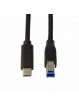 Kabel LOGILINK CU0162 LOGILINK - Kabel USB 3.2 Gen1x1, USB-C męski do USB-B męski, 1m