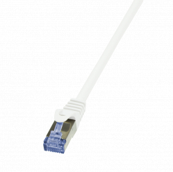 Kabel LOGILINK CQ4031S LOGILINK - Patchcord kat.6A/7, 600MHz S/FTP PIMF PrimeLine biały 1,00m