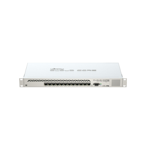 Router MIKROTIK MT CCR1016-12G MikroTik CCR1016-12G L6 16xCore 1.2GHz 2GB RAM 12xGig LAN Rack 19 LCD