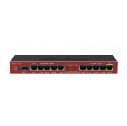 Router MIKROTIK MT RB2011iLS-IN Mikrotik RB2011iLS-IN L4 64MB RAM 5xLAN 5xGig LAN 1xSFP Desktop 1xPoE Out
