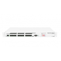 Router  MIKROTIK MT CCR1016-12S-1S+ MikroTik CCR1016-12S L6 16xCore 1.2GHz 2GB RAM  12xSFP  1xSFP+ Rack 19  LCD