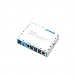 Router MikroTik hAP RB951Ui-2nD RouterOS L4 64MB RAM, 5xLAN, 2.4GHz 802.11b/g/n, 1xPoE