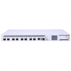Router MIKROTIK MT CCR1072-1G-8S+ MikroTik CCR1072-1G-8S+ L6 72xCore 1GHz 16GB RAM 8x SFP+ 10GbE 1x RJ45 GbE