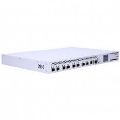 Router  MIKROTIK MT CCR1072-1G-8S+ MikroTik CCR1072-1G-8S+ L6 72xCore 1GHz 16GB RAM  8x SFP+ 10GbE  1x RJ45 GbE