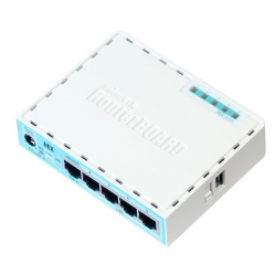 Router MIKROTIK MT RB750Gr3 MikroTik hEXOS L4 256MB RAM 5xGig LAN Soho PoE in plastic case