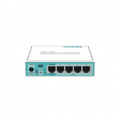 Router  MIKROTIK MT RB750Gr3 MikroTik hEXOS L4 256MB RAM  5xGig LAN  Soho  PoE in  plastic case